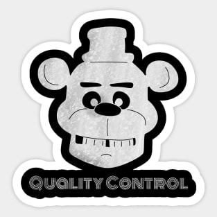 Fazbear Quality Control Sticker